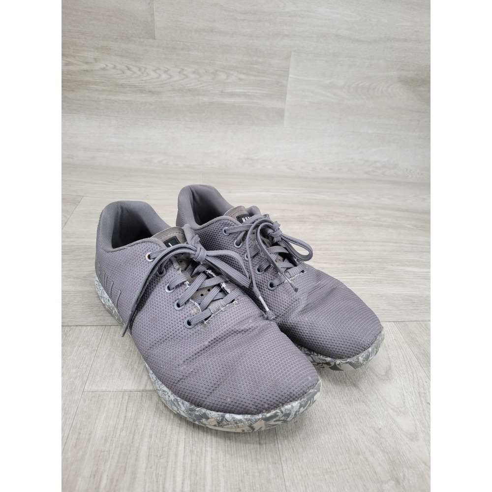NOBULL SuperFabric Trainer Shoes Gray Men's 12 Women's 13.5 CrossFit Training